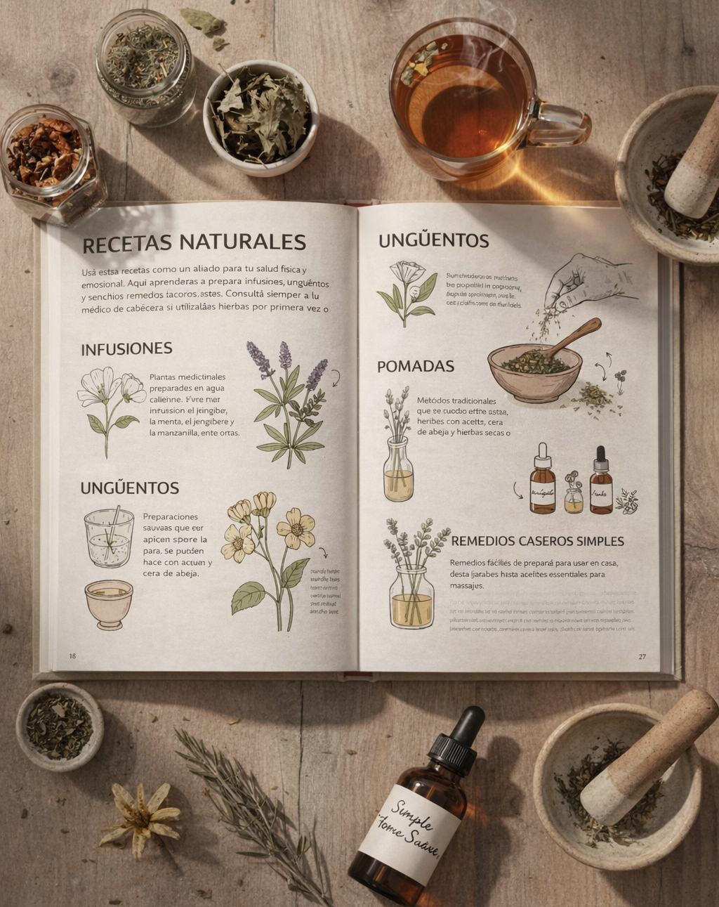 Plantas Medicinales de Argentina: el botiquin natural para usar en casa